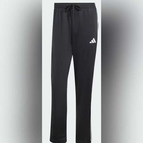 Adidas 3-Stripes Regular Fit Track Pants Black XL NWT IN PACKAGE - Picture 4 of 9
